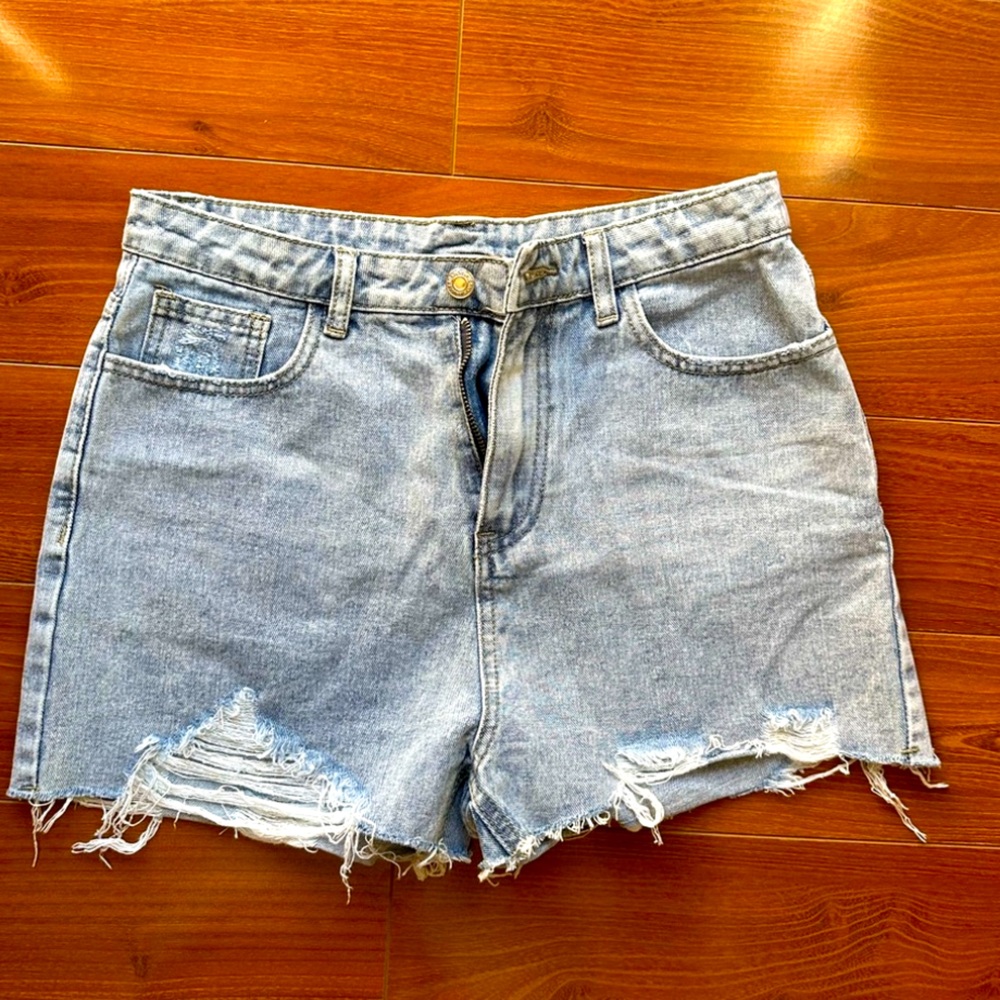 Denim Blue Women's Shorts